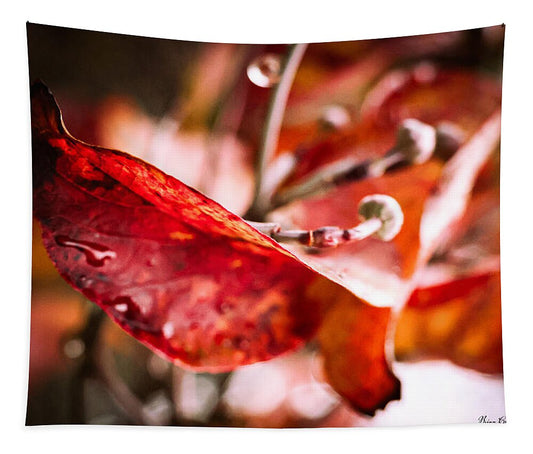 Red leaves  - Tapestry