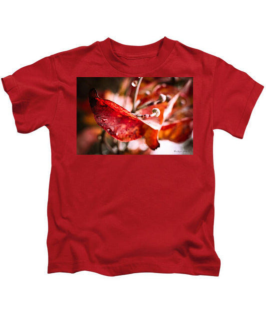 Red leaves  - Kids T-Shirt