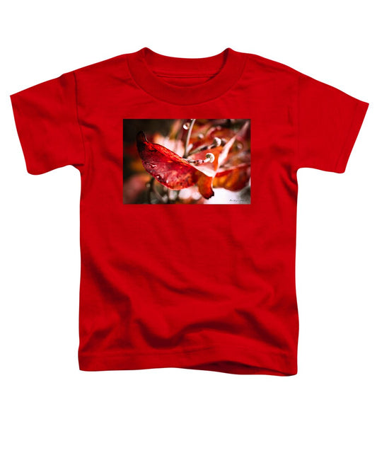 Red leaves  - Toddler T-Shirt