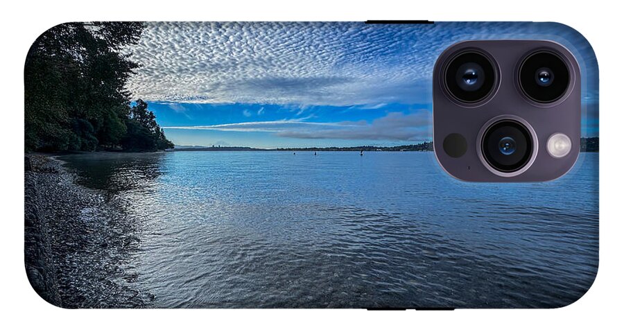 Reflection of the clouds  - Phone Case