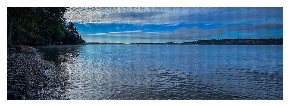 Reflection of the clouds  - Yoga Mat