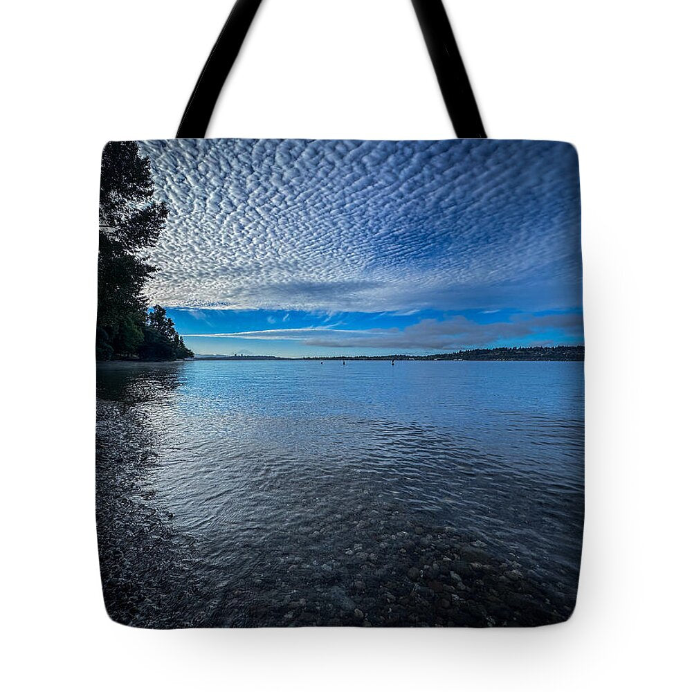 Reflection of the clouds  - Tote Bag