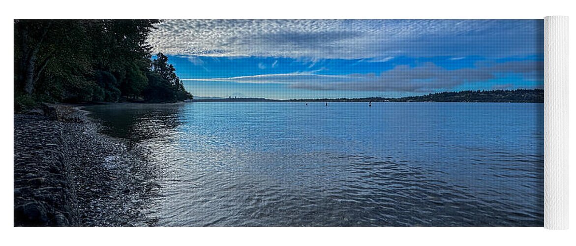 Reflection of the clouds  - Yoga Mat