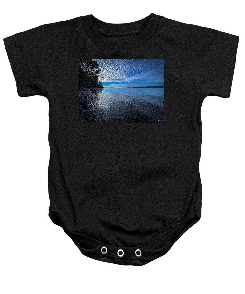 Reflection of the clouds  - Baby Onesie