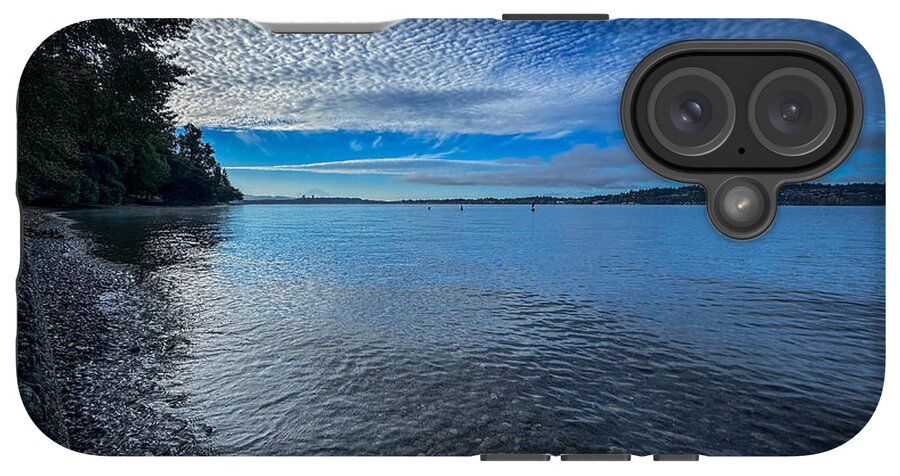 Reflection of the clouds  - Phone Case