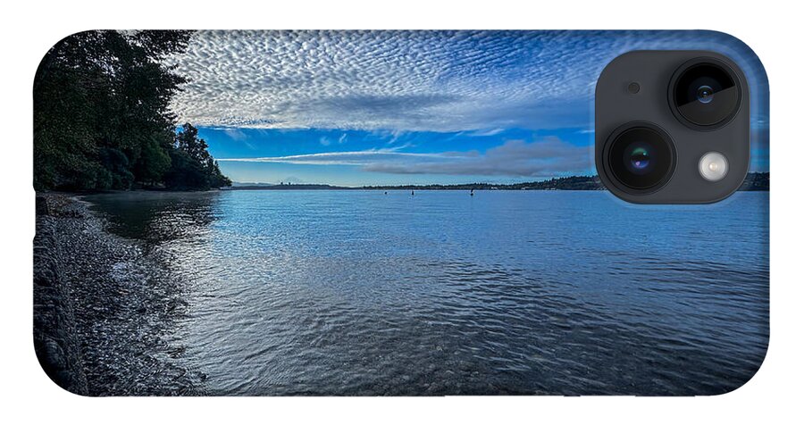 Reflection of the clouds  - Phone Case