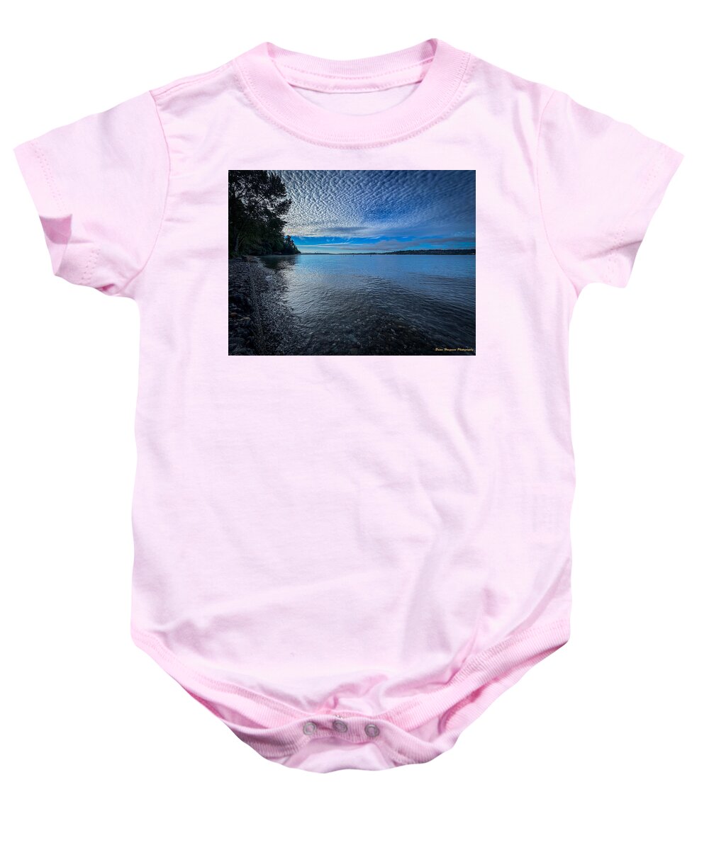 Reflection of the clouds  - Baby Onesie