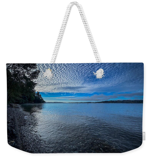 Reflection of the clouds  - Weekender Tote Bag