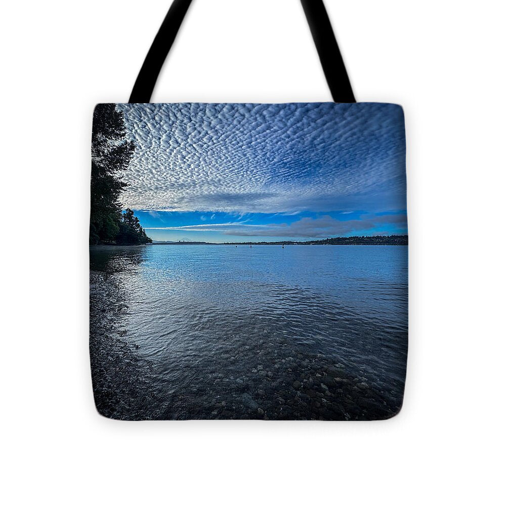 Reflection of the clouds  - Tote Bag