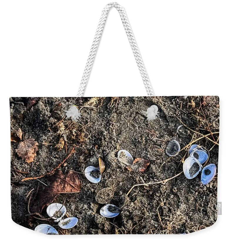 Seashells on the beach - Weekender Tote Bag