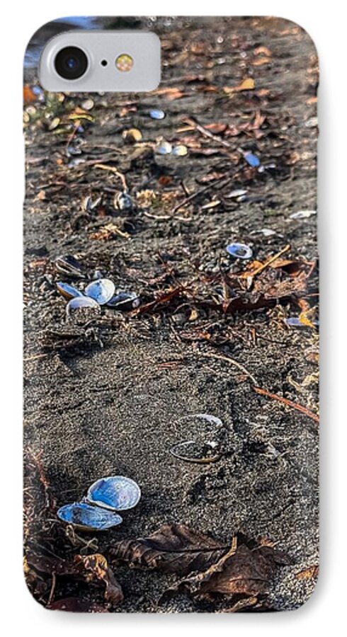 Seashells on the shoreline  - Phone Case