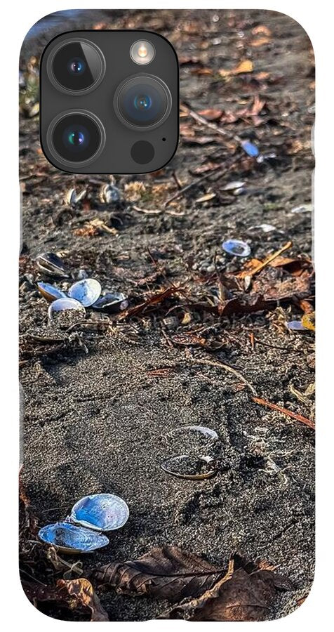 Seashells on the shoreline  - Phone Case