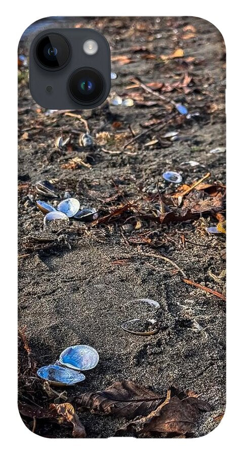 Seashells on the shoreline  - Phone Case