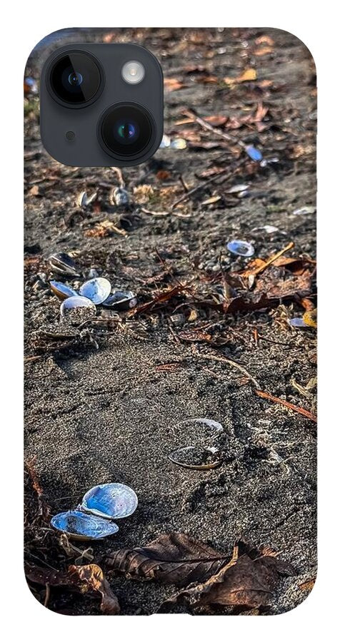Seashells on the shoreline  - Phone Case