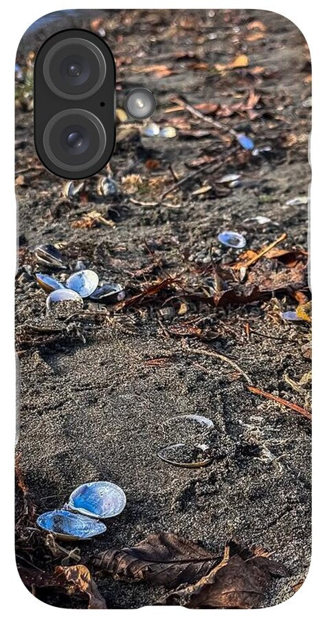 Seashells on the shoreline  - Phone Case