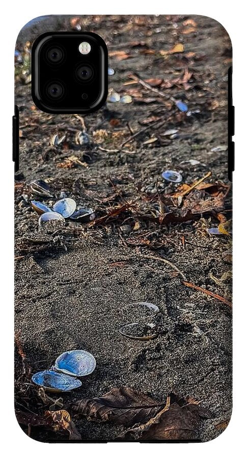 Seashells on the shoreline  - Phone Case