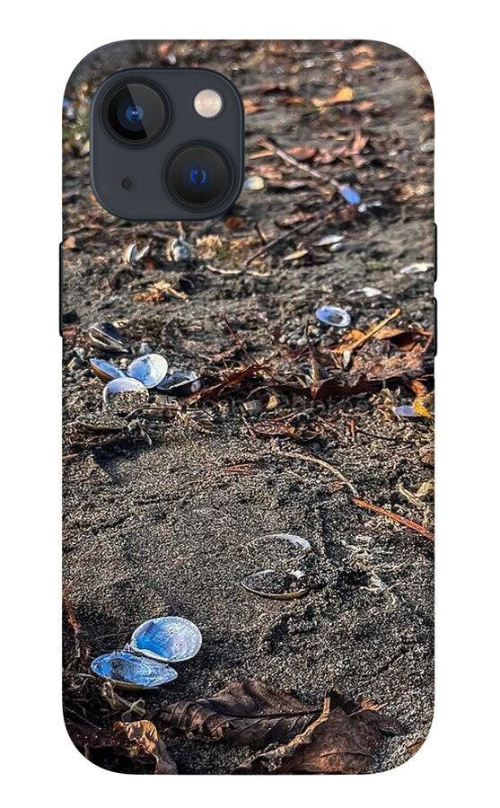 Seashells on the shoreline  - Phone Case
