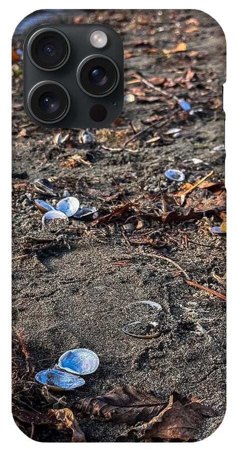Seashells on the shoreline  - Phone Case