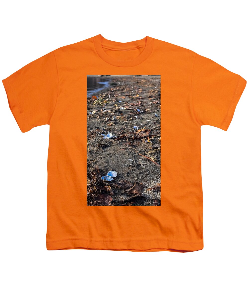Seashells on the shoreline  - Youth T-Shirt