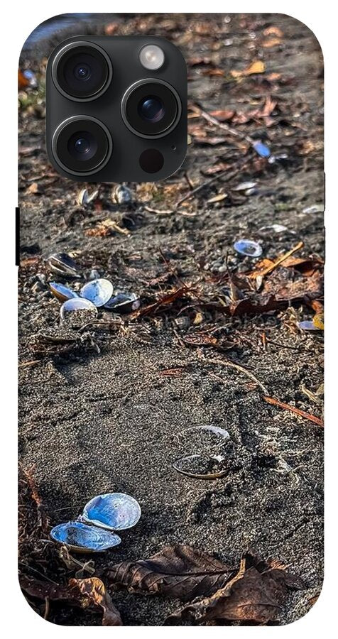 Seashells on the shoreline  - Phone Case