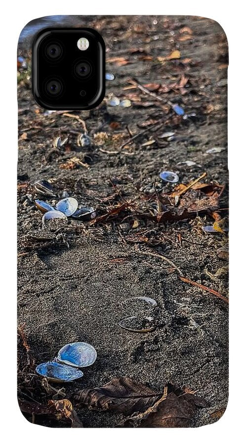Seashells on the shoreline  - Phone Case