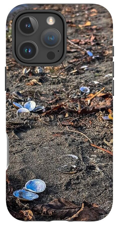 Seashells on the shoreline  - Phone Case