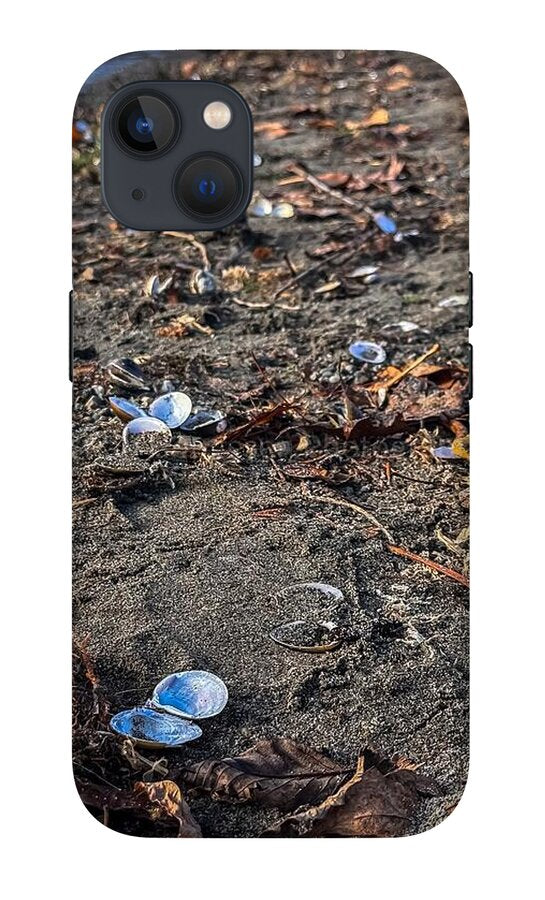 Seashells on the shoreline  - Phone Case