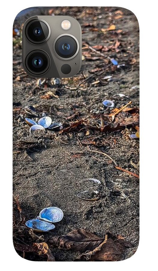 Seashells on the shoreline  - Phone Case
