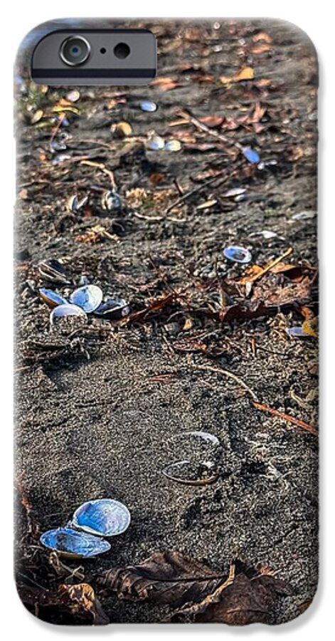 Seashells on the shoreline  - Phone Case