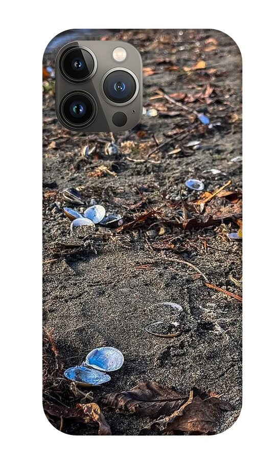 Seashells on the shoreline  - Phone Case