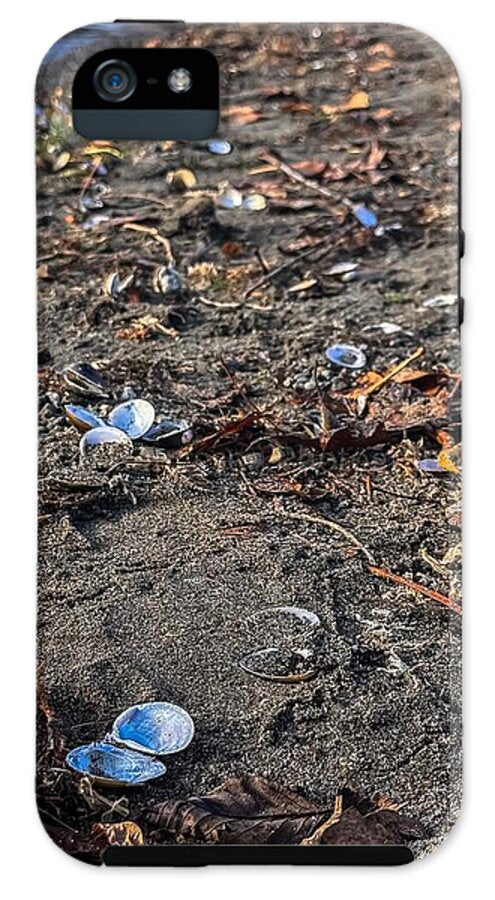 Seashells on the shoreline  - Phone Case