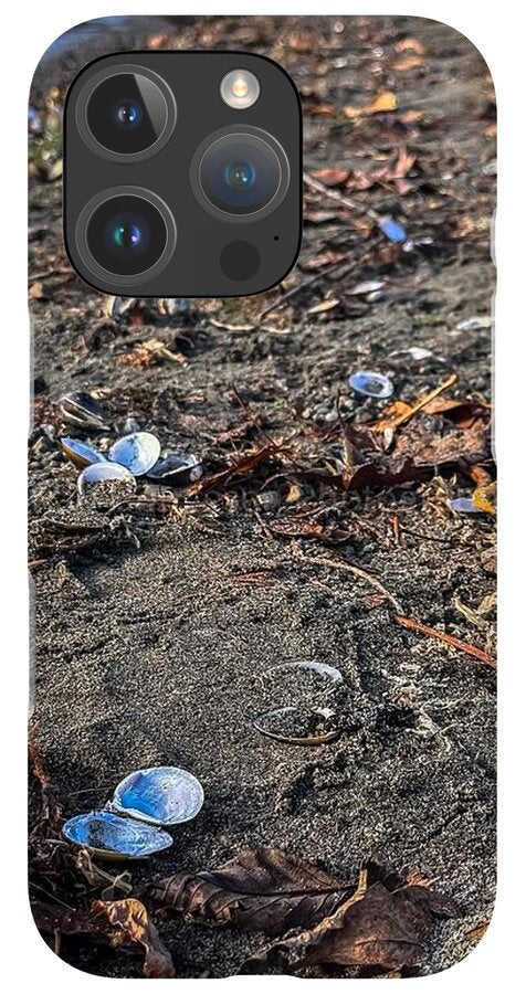 Seashells on the shoreline  - Phone Case
