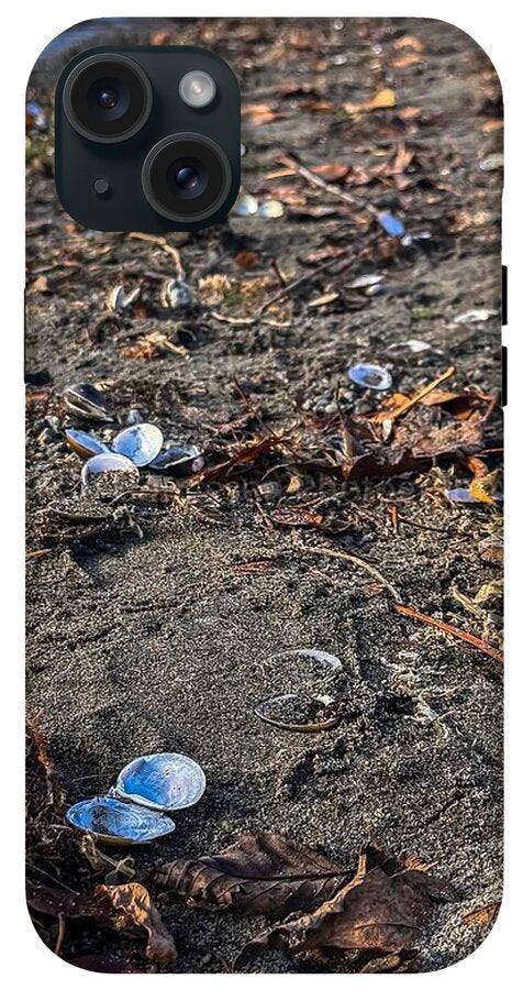 Seashells on the shoreline  - Phone Case