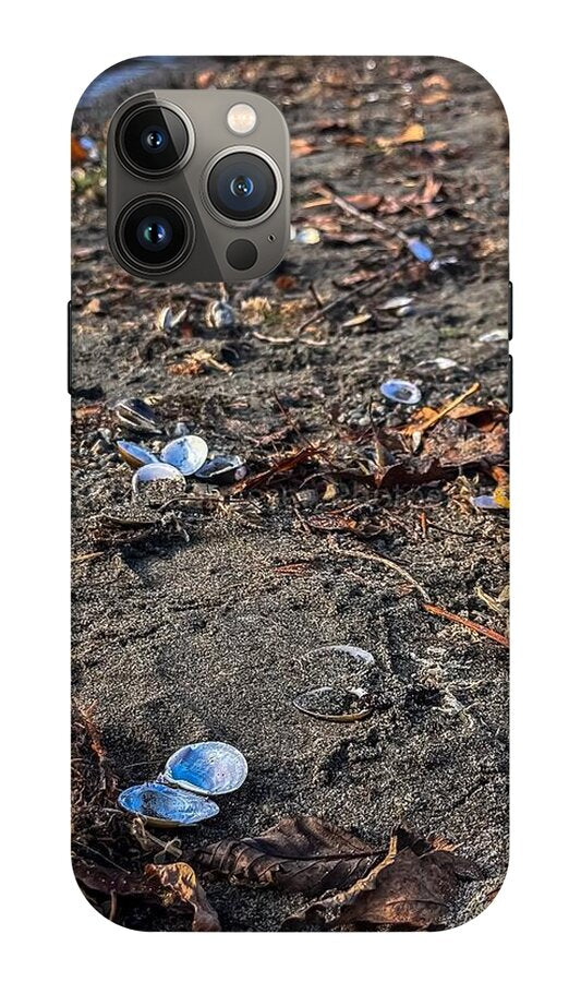 Seashells on the shoreline  - Phone Case