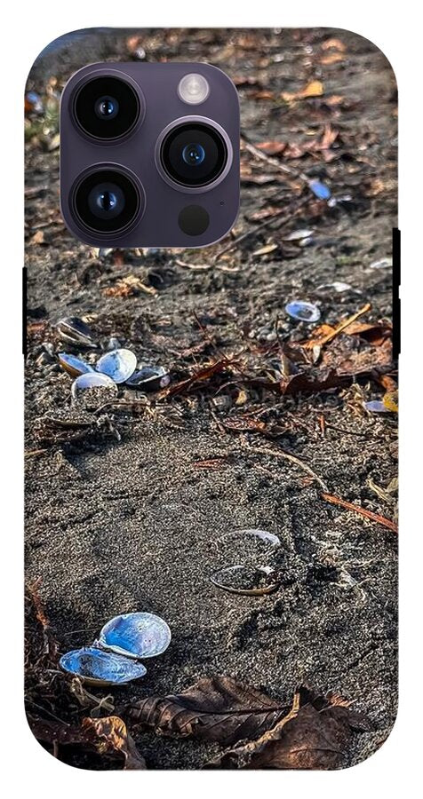 Seashells on the shoreline  - Phone Case