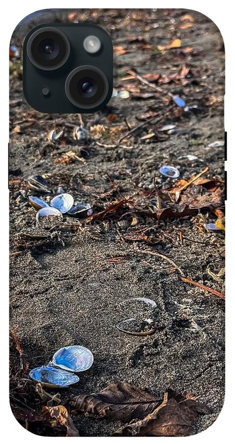 Seashells on the shoreline  - Phone Case