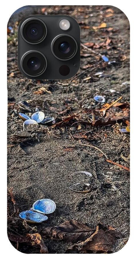 Seashells on the shoreline  - Phone Case