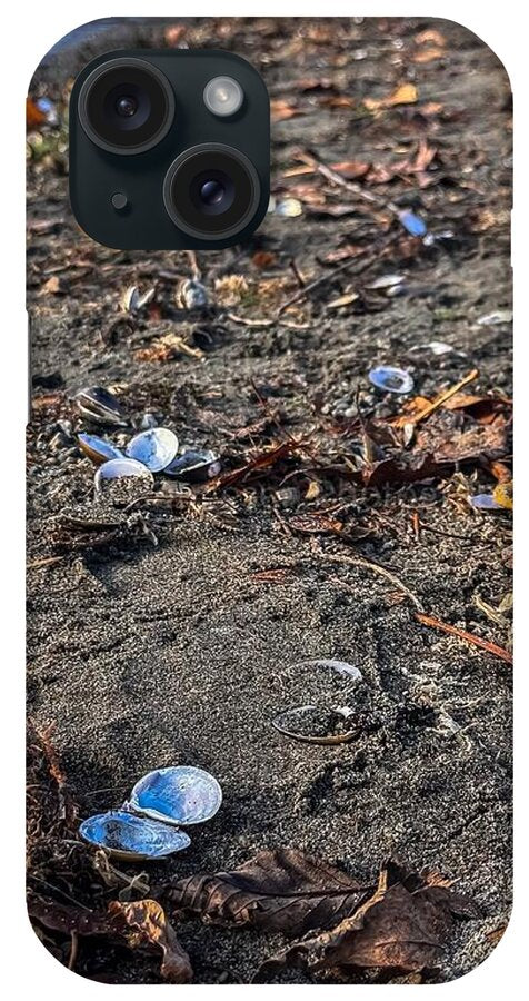 Seashells on the shoreline  - Phone Case