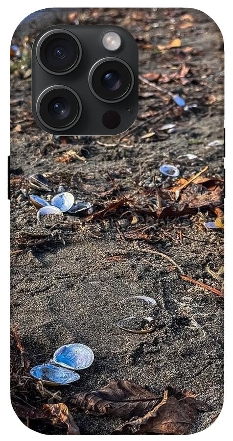 Seashells on the shoreline  - Phone Case
