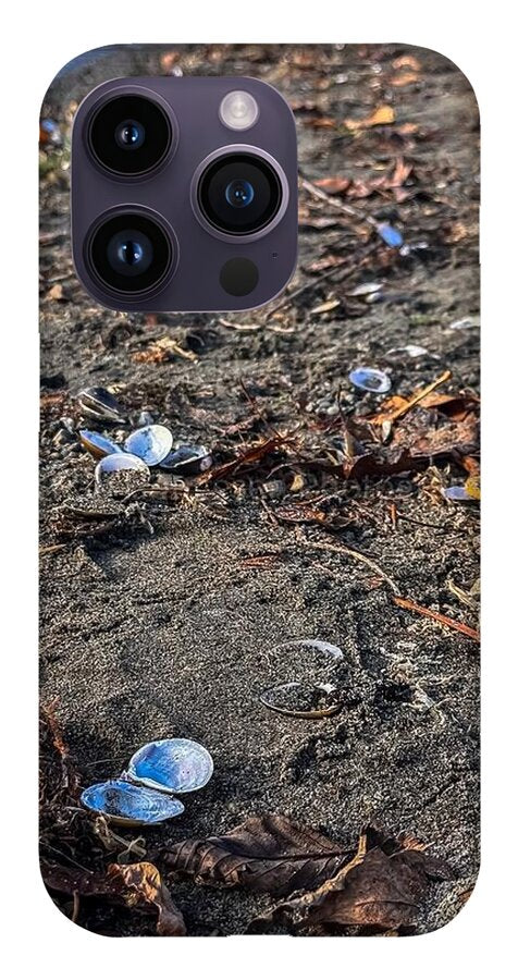 Seashells on the shoreline  - Phone Case