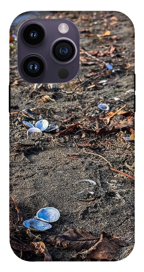 Seashells on the shoreline  - Phone Case