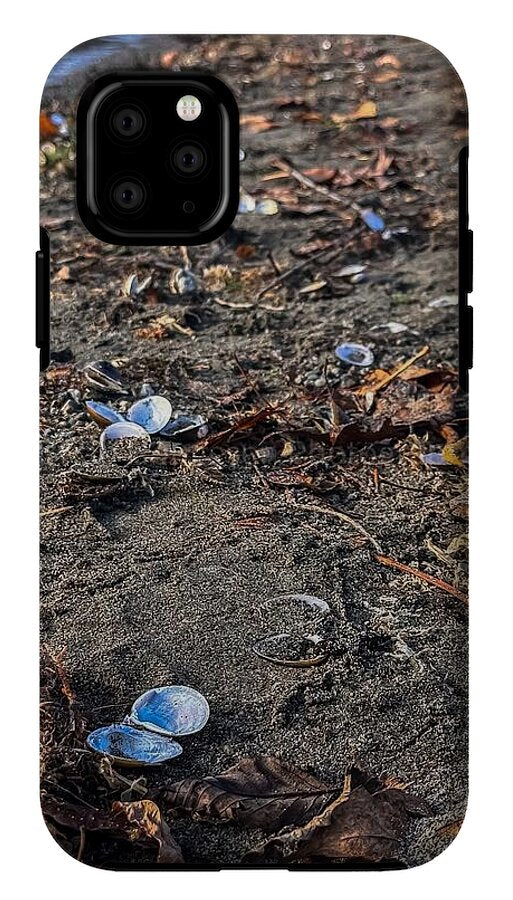Seashells on the shoreline  - Phone Case