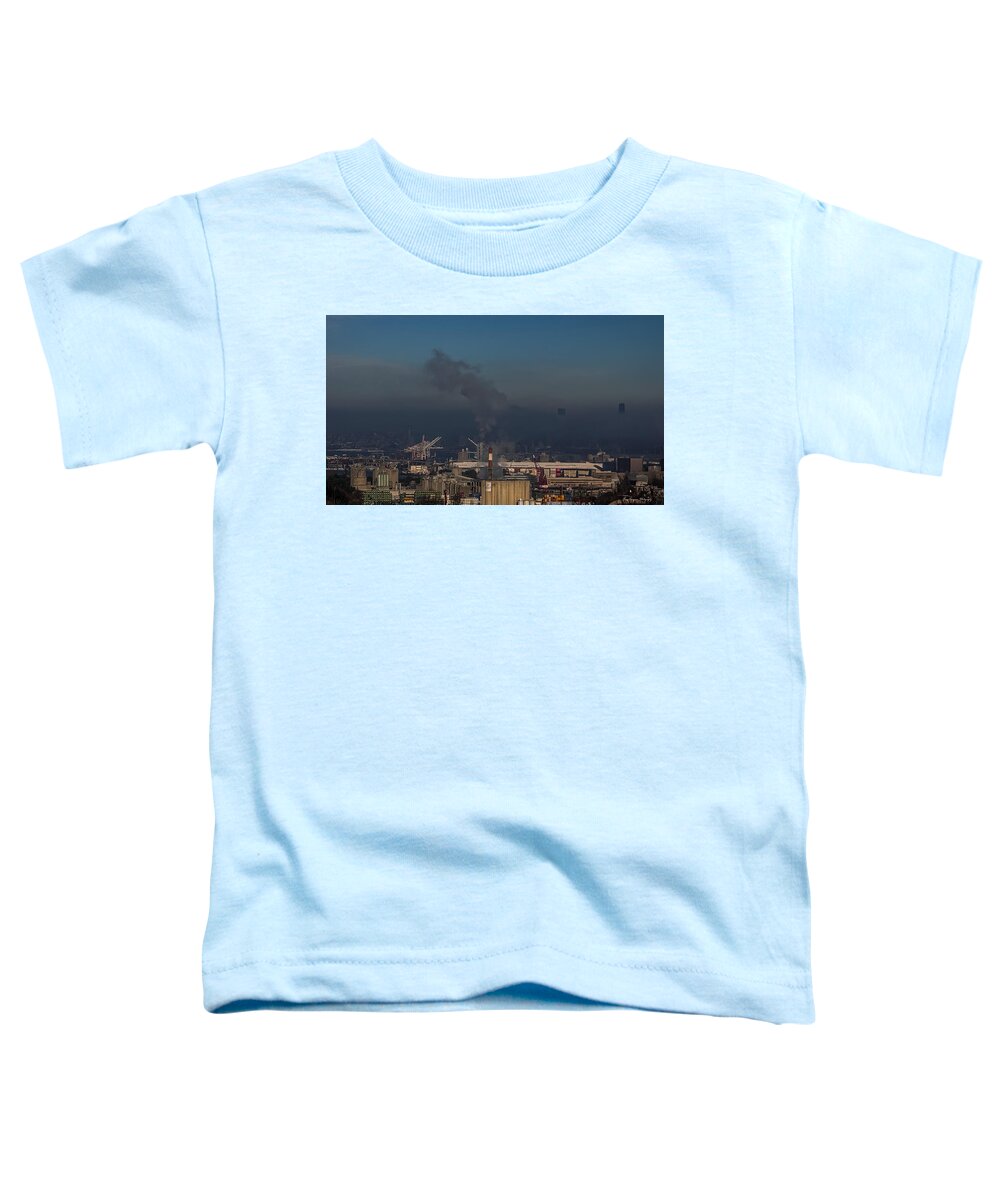 Seattle in the Fog  - Toddler T-Shirt