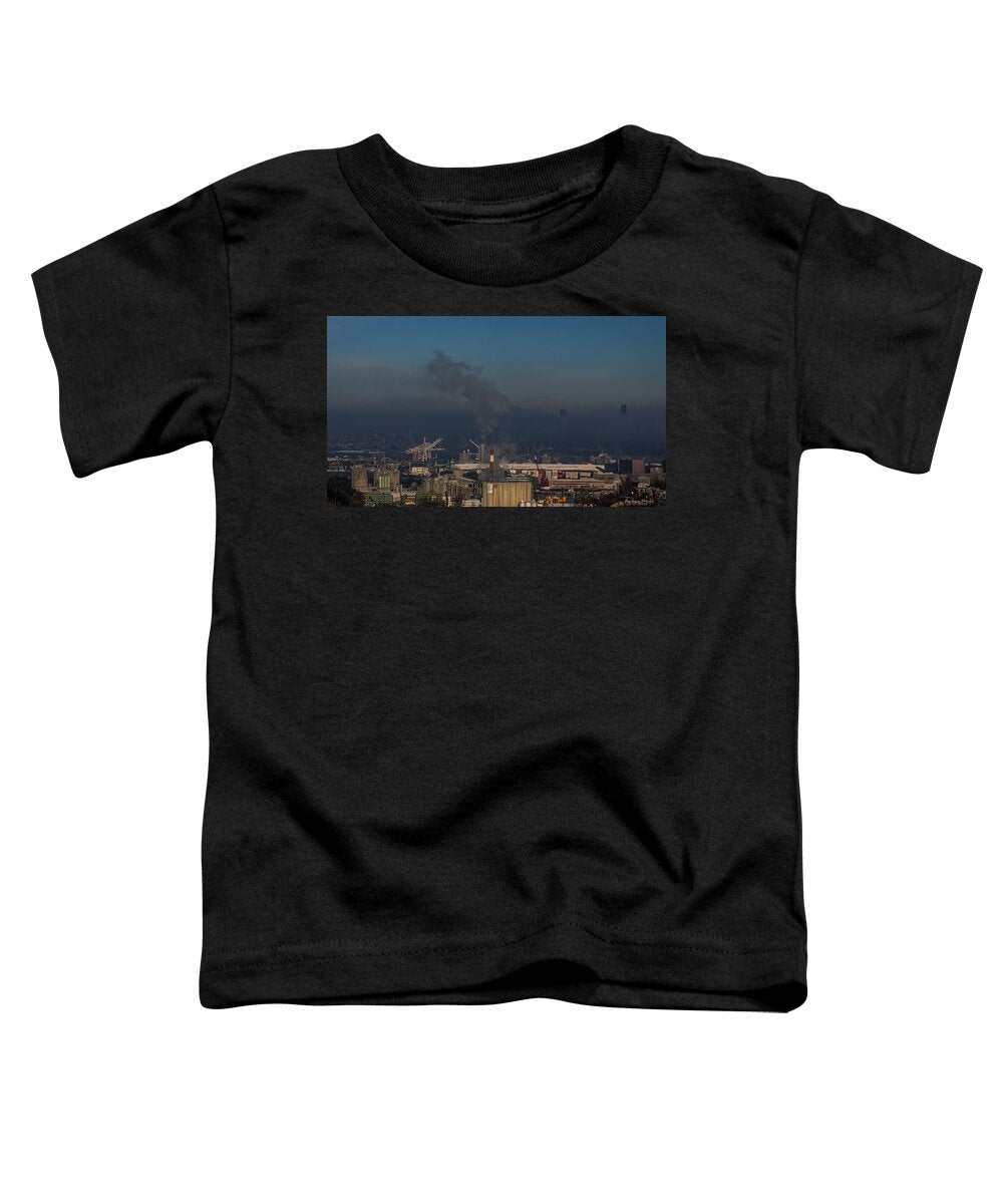 Seattle in the Fog  - Toddler T-Shirt
