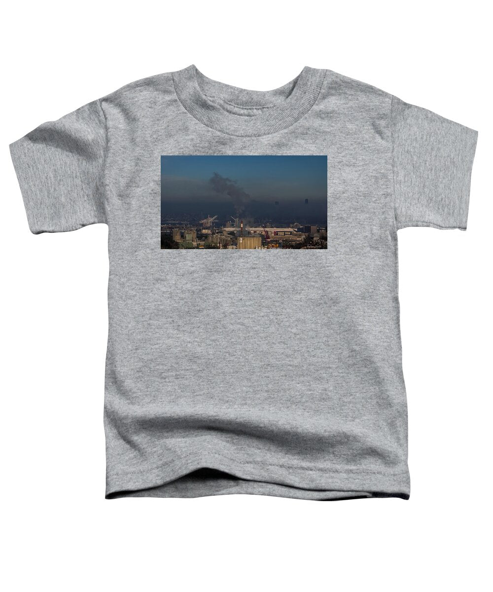 Seattle in the Fog  - Toddler T-Shirt
