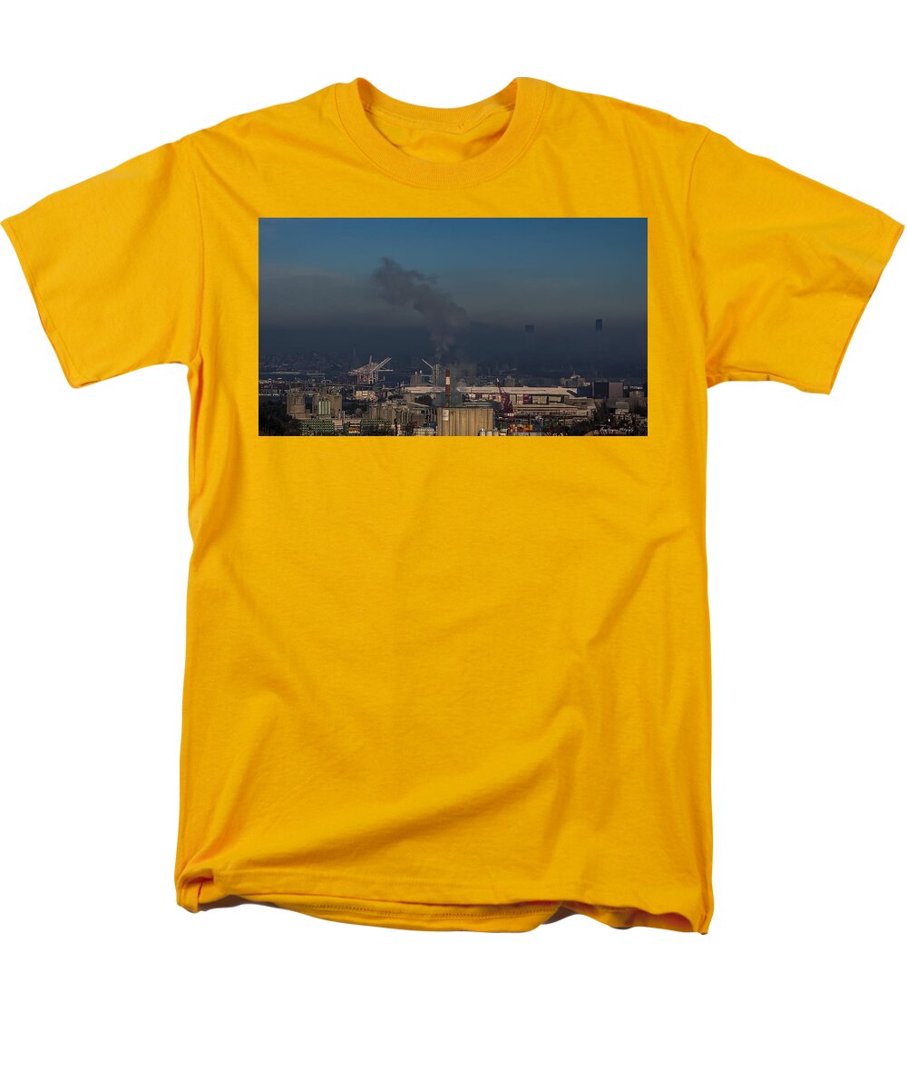 Seattle in the Fog  - Men's T-Shirt  (Regular Fit)