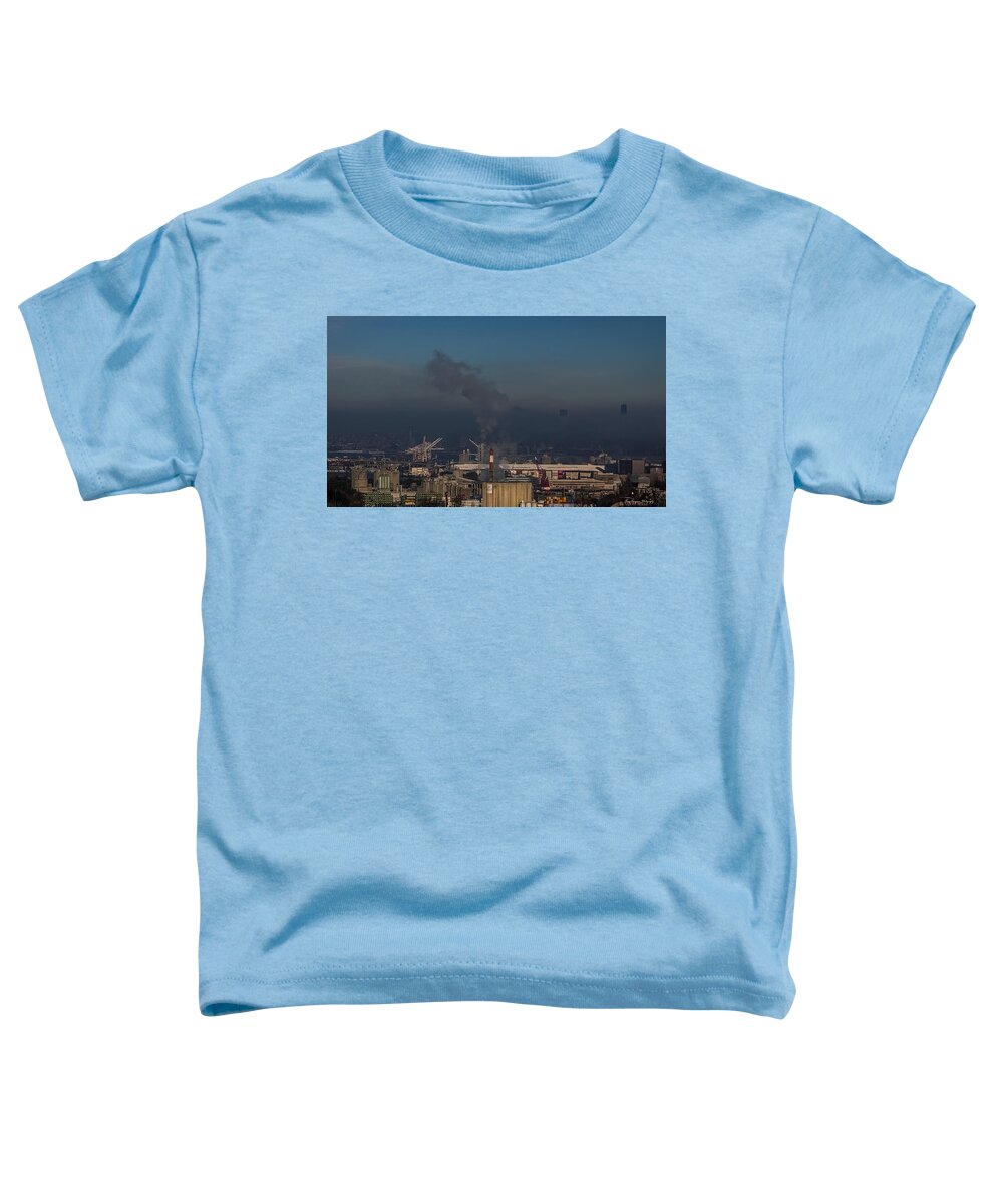 Seattle in the Fog  - Toddler T-Shirt