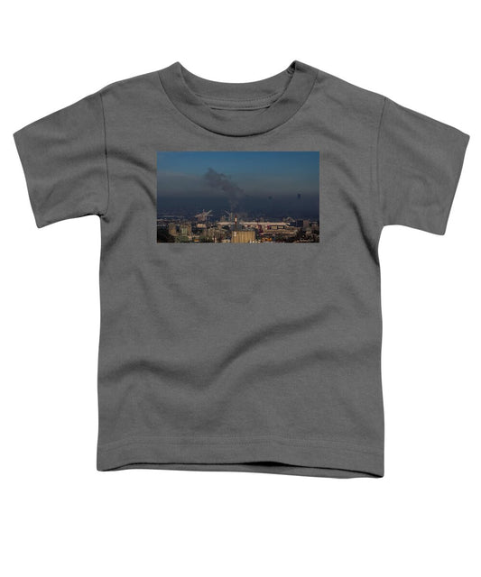 Seattle in the Fog  - Toddler T-Shirt