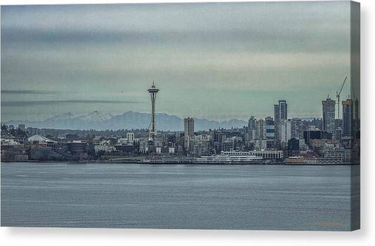 Seattle sky line  - Canvas Print