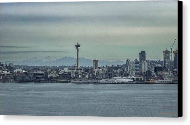 Seattle sky line  - Canvas Print